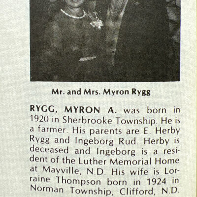 Info, page 226, Hatton Centennial