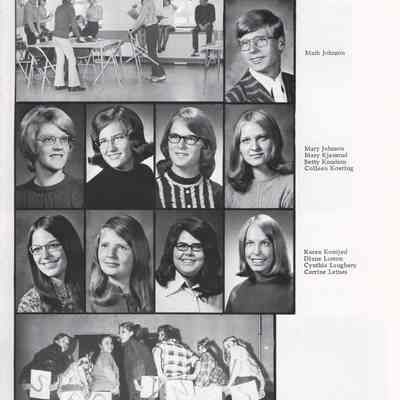 Hillsboro High School 1972 Yearbook: Class of 1972 Senior photographs on page 55