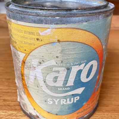 Karo Syrup Container