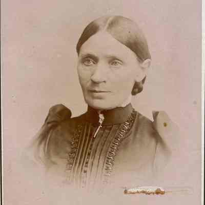 Ernestina Bohnsack, Mrs. Charles Fleischer of Bohnsack Township, Traill County