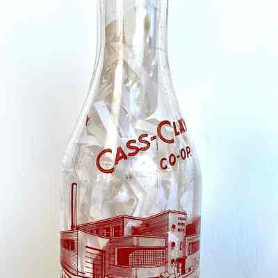 Cass-Clay Milk Bottle
