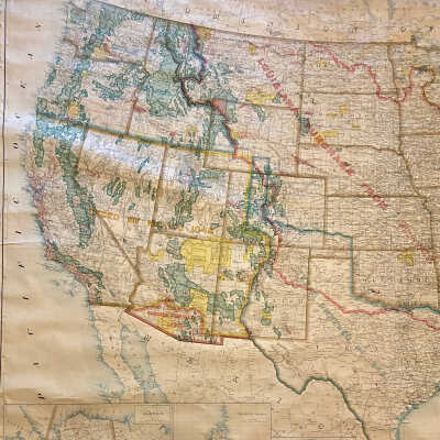 1927 United States Map