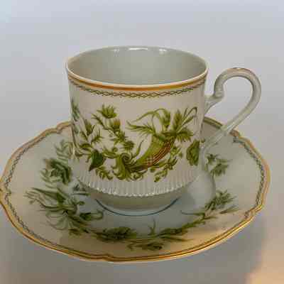 Cup and Saucer -Donated by Helen (Mrs. William) Schultz