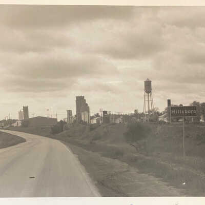 Hillsboro from the north side of town