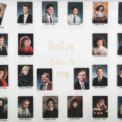 Hatton High School: Class of 1990 students