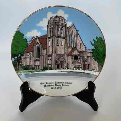 Our Savior’s Lutheran Church 75th Anniversary Plate