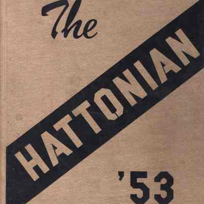 Hatton High School 1953 Yearbook