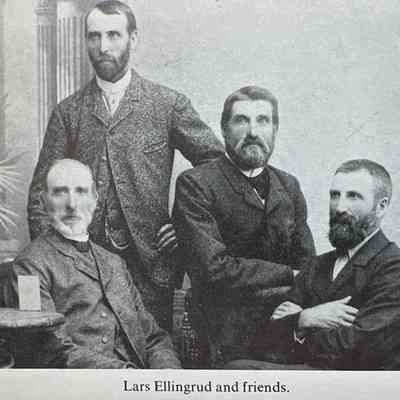 Ellingrud family: Bertha Ellingrud (Mrs. John Tonn), daughter of Bloomfield Township pioneers in Traill County, ND