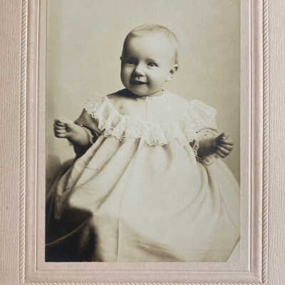 Unknown Child, taken at Fuller Studio, Hillsboro, ND
