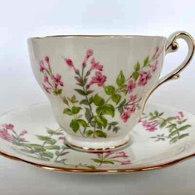 Cup and Saucer - Donated by Marlene (Mrs. Roger) Diehl