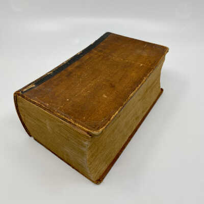 Image of bible: 1726 Norwegian Bible owned by Peter (Peder) Anderson