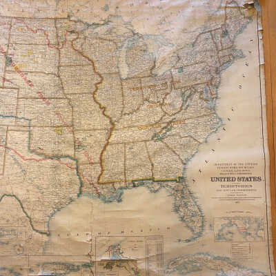 1927 United States Map