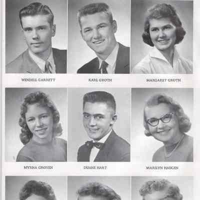Mayville High School 1958 Yearbook: Senior photos, page 41