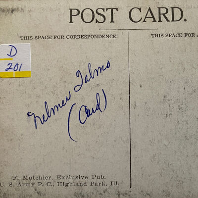 Postcard - U. S. Cavalry Squad Pyramid Ride