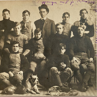Hillsboro Football Team - Postcard