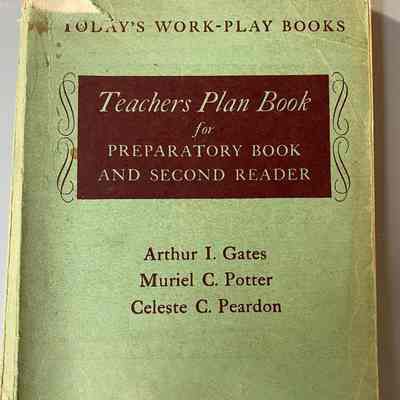 Teachers Plan Book for Preparatory Book and Second Reader