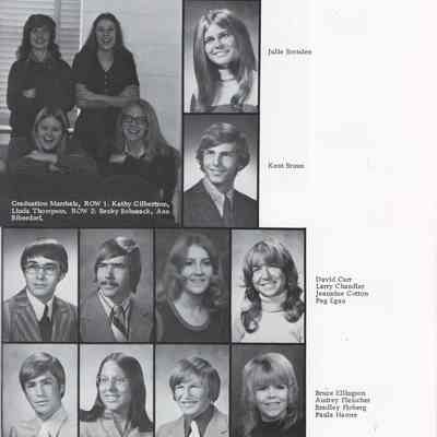 Hillsboro High School 1973 Yearbook: Class of 1973 Senior photographs on page 55