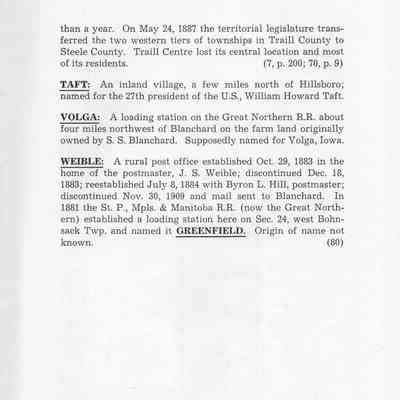 Origins of North Dakota Place Names, Traill County: Page 39