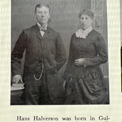 Hans & Mary (Tronson) Halverson