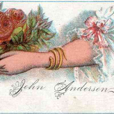 John Anderson calling card