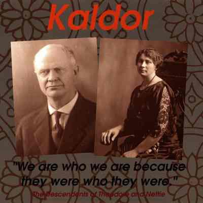 Kaldor family: Theodore and Nettie (Larson) Kaldor, 2015 Reunion Book by Susie (Kaldor) Heaton