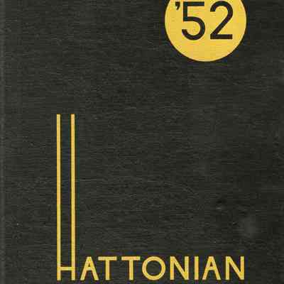 Hatton High School 1952 Yearbook
