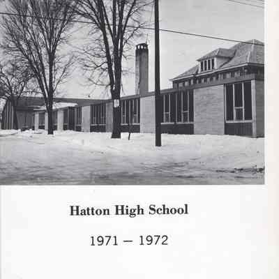 Hatton High School: 1972 Yearbook title page