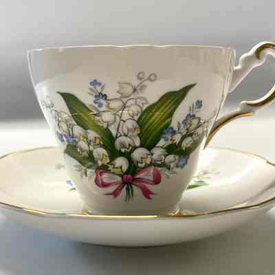 Cup and Saucer - Donated by Helen (Mrs. Joe) Gadberry