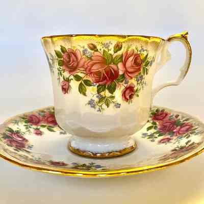 Cup and Saucer - Donated by Emma (Mrs. Ingram) Lovas