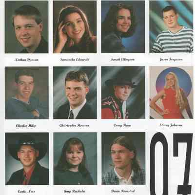 Hatton High School 1997 Yearbook: Senior photos, second page