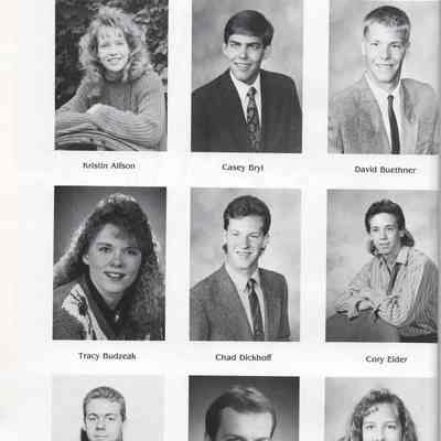 Hillsboro High School 1991 Yearbook: Class of 1991 Senior photographs on page 22