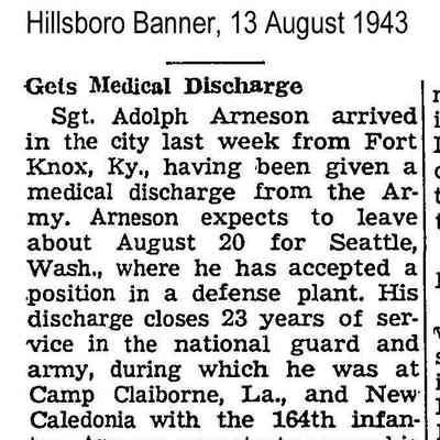 Page 5, Hillsboro Banner, 13 August 1943