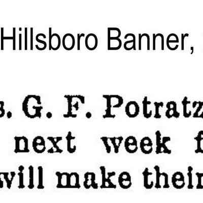 Page 5, Hillsboro Banner, 24 April 1903