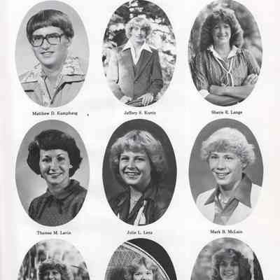 Hatton High School 1980 Yearbook: Class of 1980 Senior photographs on page 23