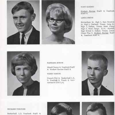 Hillsboro High School 1966 Yearbook: Class of 1966 Senior photographs on page 16