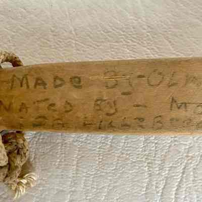 Wooden Hand Carved Spoon