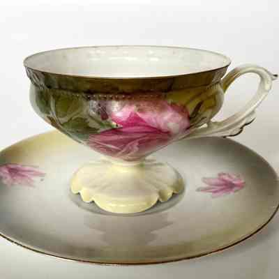 Cup and Saucer - Donated by Laura (Mrs. Clifford) Gunderson