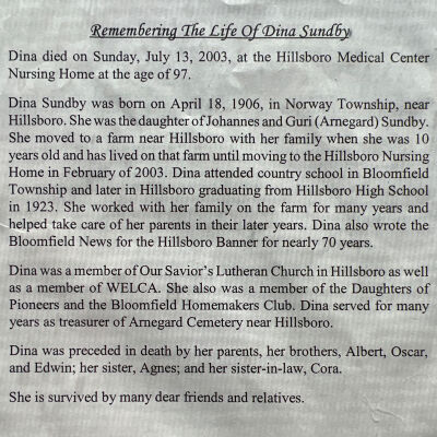 Obituary