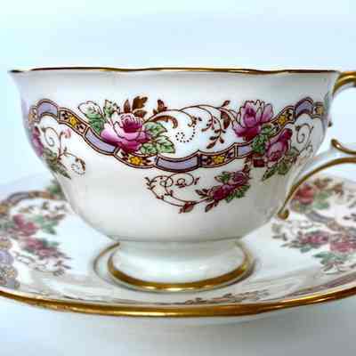 Cup and Saucer - Donated in memory of Delores Bowersox