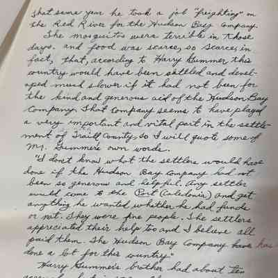 1928 Harry A Gummer interview by Joe Paulson: Page 4