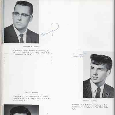 Hillsboro High School: Class of 1962 Senior photos, page 24