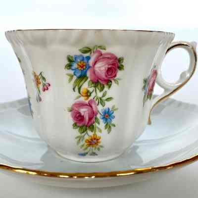Cup and Saucer - Donated by Laura (Mrs. Clifford) Gunderson