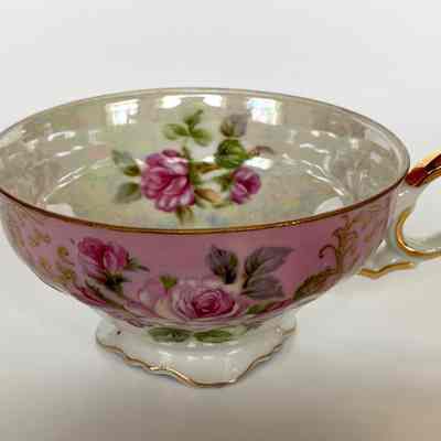 Cup and Saucer -Donated by Verna (Mrs. Orville) Wiger