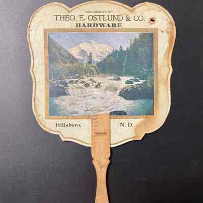 Theo E. Ostlund & Co. Hardware Fan