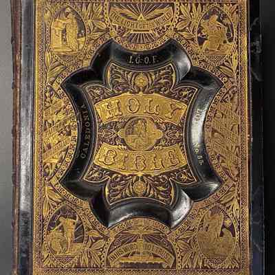 Caledonia Odd Fellows Lodge Bible