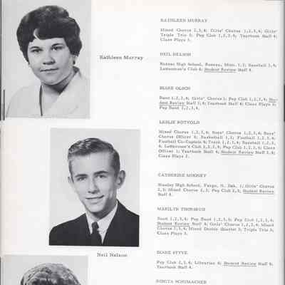 Hillsboro High School: Class of 1963 Senior photos, page 20