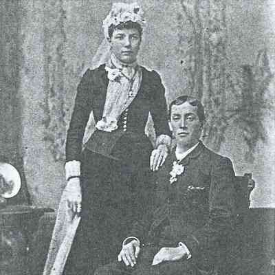 Fleischer family: Anna Sophia Fleischer (Mrs. Henry Miller), 1879 settler in Bohnsack Township, Traill County, Dakota Territory
