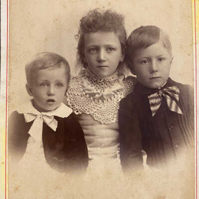 Eddie, Clara & Hilbert Potterud