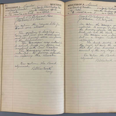 Kelso Equity Elevator & Trading Company Minutes 1911-1919