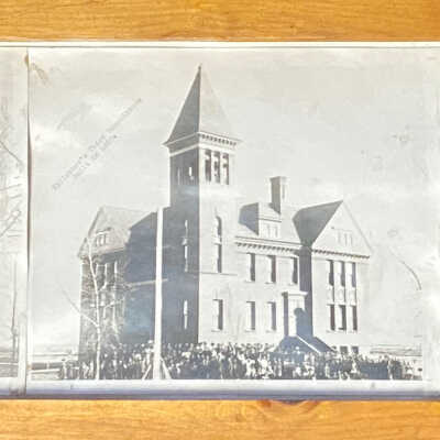 Five photos of Hillsboro Schools 1881 to 1960
